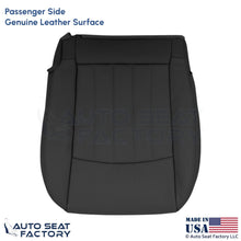 2008-2012 For Infiniti EX35 Genuine Leather Passenger Bottom Seat Cover Graphite - OEM-Style Replacement Seat Cover