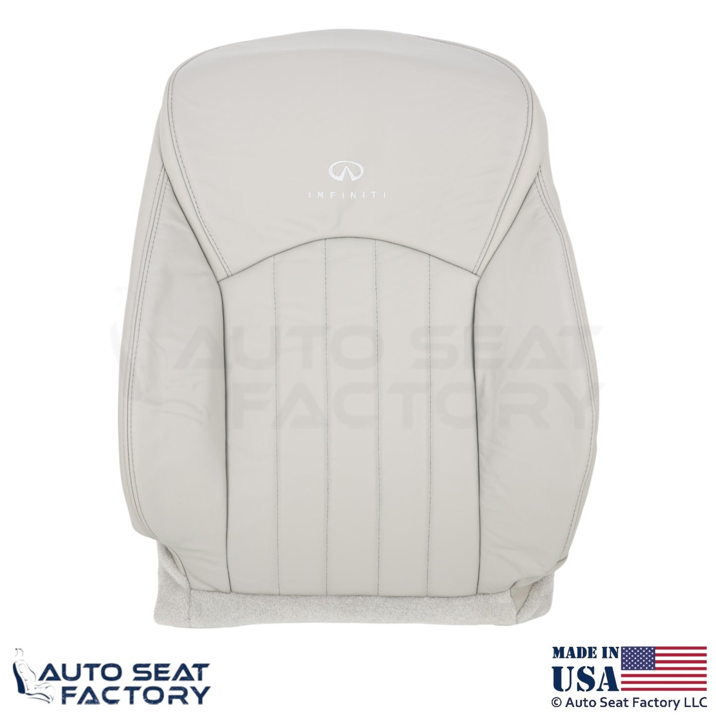 2008-2012 Fits Infiniti EX35 Genuine Leather Front Replacement Seat Covers Wheat - OEM-Style Replacement Seat Cover
