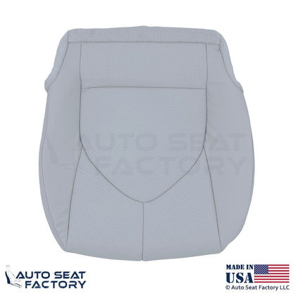 2020-2024 Fits Toyota Highlander Genuine Leather Front Bottom Covers Graphite - OEM-Style Replacement Seat Cover