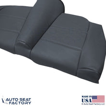 1998-2000 For BMW 323i Convertible Genuine Leather Rear Bench Bottom Cover Black - OEM-Style Replacement Seat Cover