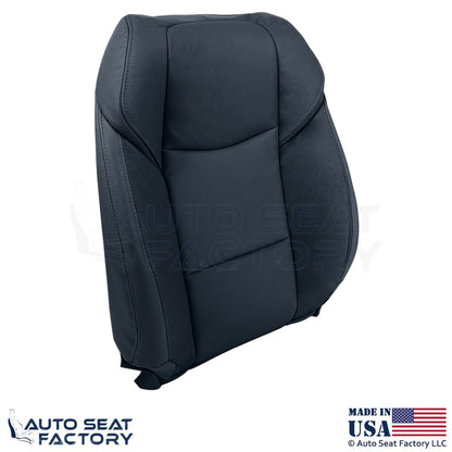 2013-2019 Fits Cadillac ATS Leather Perf Front Passenger Side Seat Covers Black - OEM-Style Replacement Seat Cover