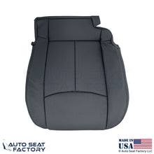 2011-2013 For Infiniti M37 M56 Genuine Leather Front Bottom Seat Covers Graphite - OEM-Style Replacement Seat Cover