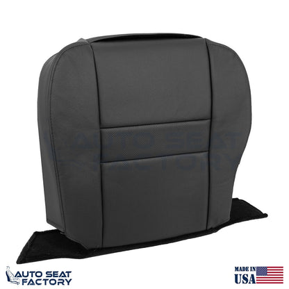 For 2006 2007 Chevy Monte Carlo Left & Right Bottom Perf Black Vinyl Seat Covers - OEM-Style Replacement Seat Cover