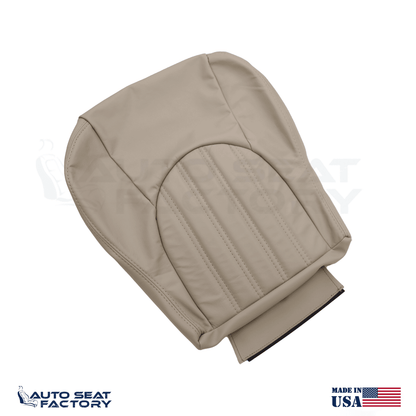 2001 - 2005 Fits Jaguar XK8 PASSENGER Bottom Cashmere SDZ Leather Seat Cover - OEM-Style Replacement Seat Cover