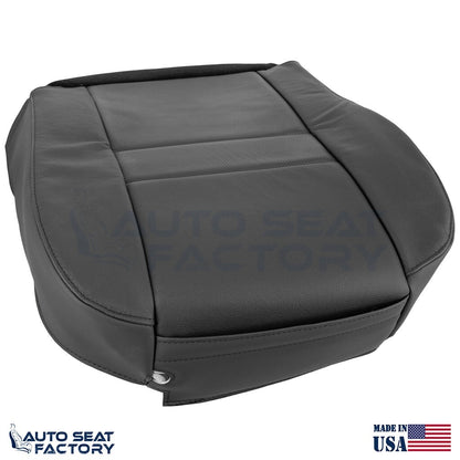 Fits 2006 2007 Chevy Monte Carlo PASSENGER Driver Perf. Black Vinyl Seat Cover - OEM-Style Replacement Seat Cover