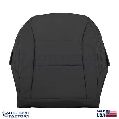 Fits 2014 2015 Mercedes Benz CLA PASSENGER Bottom Black Seat Cover - OEM-Style Replacement Seat Cover