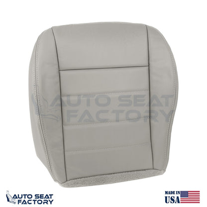 Fits 2006 - 2008 Dodge Magnum Driver Bottom Solid Graystone Vinyl Seat Cover - OEM-Style Replacement Seat Cover