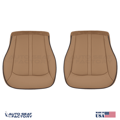 2011 -2015 Lincoln MKX Perf Left & Right Bottom Canyon Vinyl Seat Cover - OEM-Style Replacement Seat Cover