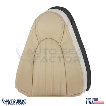 Front Replacement Driver Side Top Leather Seat Cover Fits 1997 - 2000 Jaguar XK8 - OEM-Style Replacement Seat Cover
