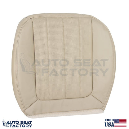 2003 2004 Fits Lincoln LS PASSENGER Lower Med Lt Stone Vinyl Seat Cover, Perf. - OEM-Style Replacement Seat Cover