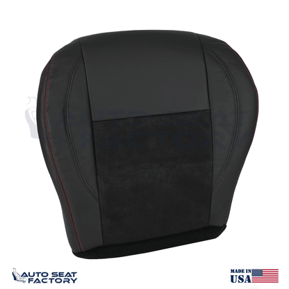 Replacement Black Seat Cover Fits 2006 - 2010 Dodge Charger RT Front Bottoms - OEM-Style Replacement Seat Cover