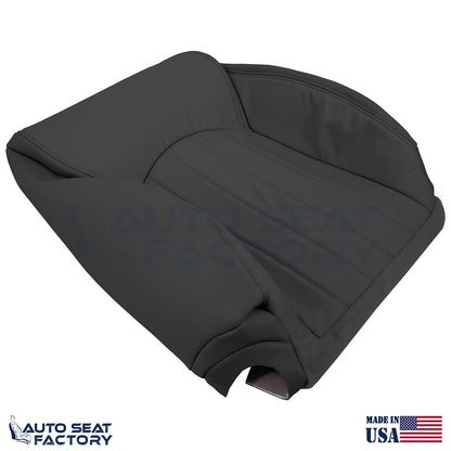 2014 - 2017 Fits Infiniti QX50 PASSENGER Side Top Black Vinyl Seat Cover - OEM-Style Replacement Seat Cover