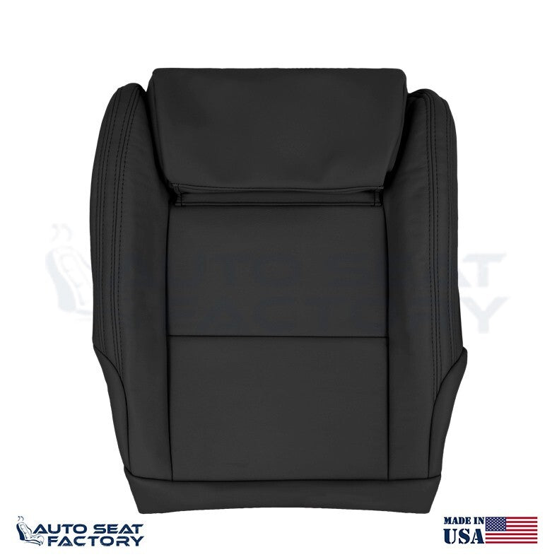 2016 - 2019 Fits Mercedes CLA Driver & Passenger Bottom Black Seat Cover - OEM-Style Replacement Seat Cover