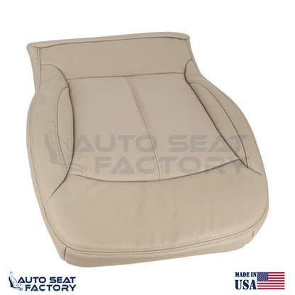 Fits 2010 - 2013 Buick LaCrosse RIGHT Top & Bottom Tan Vinyl Seat Covers, Perf. - OEM-Style Replacement Seat Cover