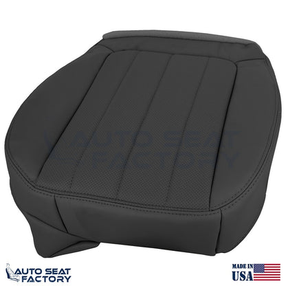 2003 - 2006 Fits Lincoln LS PASSENGER Bottom Black Vinyl Seat Cover, Perforated - OEM-Style Replacement Seat Cover