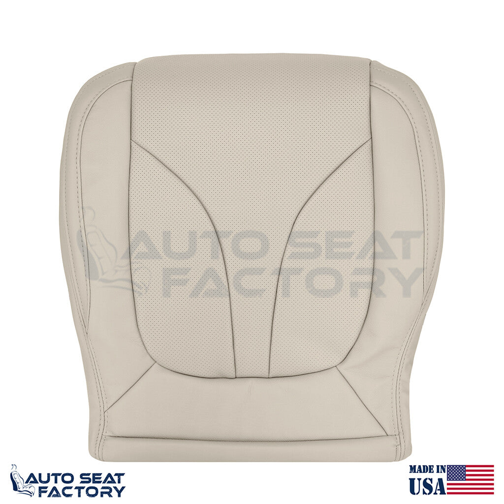 Fits 2016 - 2018 Lincoln MKX Driver Bottom Perforated Seat Cover - OEM-Style Replacement Seat Cover
