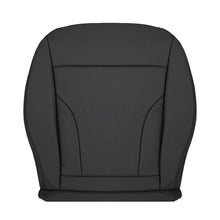 Replacement Fits 2013 - 2017 Audi Q5 Driver Bottom Solid Black Vinyl Seat Cover - OEM-Style Replacement Seat Cover