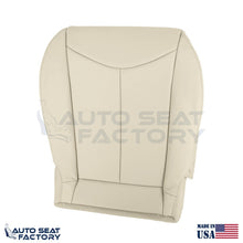 2009 - 2013 Fits Infiniti G37 Coupe PASSENGER Bottom Tan Vinyl Seat Cover, Perf. - OEM-Style Replacement Seat Cover