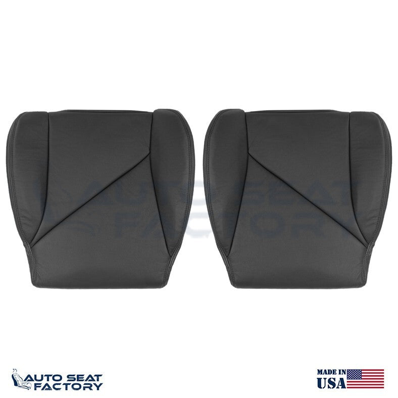 Fits 1994 - 1996 Chevy Corvette PASSENGER Side Bottom Black Vinyl Seat Cover - OEM-Style Replacement Seat Cover