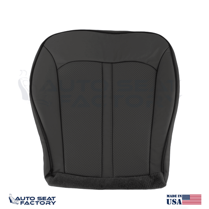 2011 -2015 Lincoln MKX Perf Left & Right Bottom Black Vinyl Seat Cover - OEM-Style Replacement Seat Cover