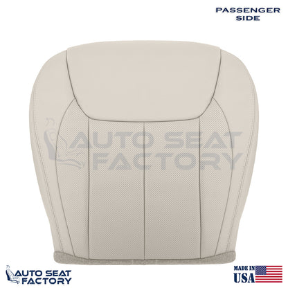 Fits 2006 - 2011 Cadillac DTS PASSENGER Side Bottom Vinyl Seat Cover, Perforated - OEM-Style Replacement Seat Cover