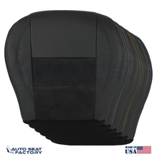Replacement Black Seat Cover Fits 2006 - 2010 Dodge Charger RT Front Bottoms - OEM-Style Replacement Seat Cover