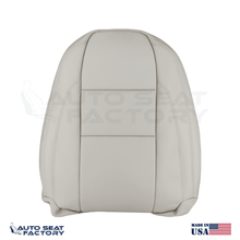 Replacement Fits 2007 - 2010 Volvo C70 Driver Side Top Cream Vinyl Seat Cover - OEM-Style Replacement Seat Cover