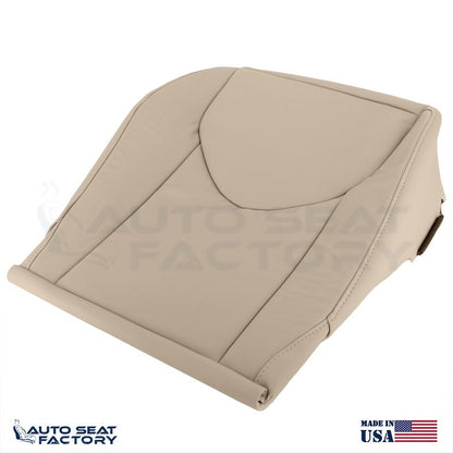2009 - 2012 Fits Toyota RAV4 SOLID PASSENGER Side Bottom BEIGE Vinyl Seat Cover - OEM-Style Replacement Seat Cover