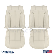 Fits 2009 - 2012 Lincoln MKS Front Cashmere Vinyl Seat Covers, Perforated 4PCS - OEM-Style Replacement Seat Cover
