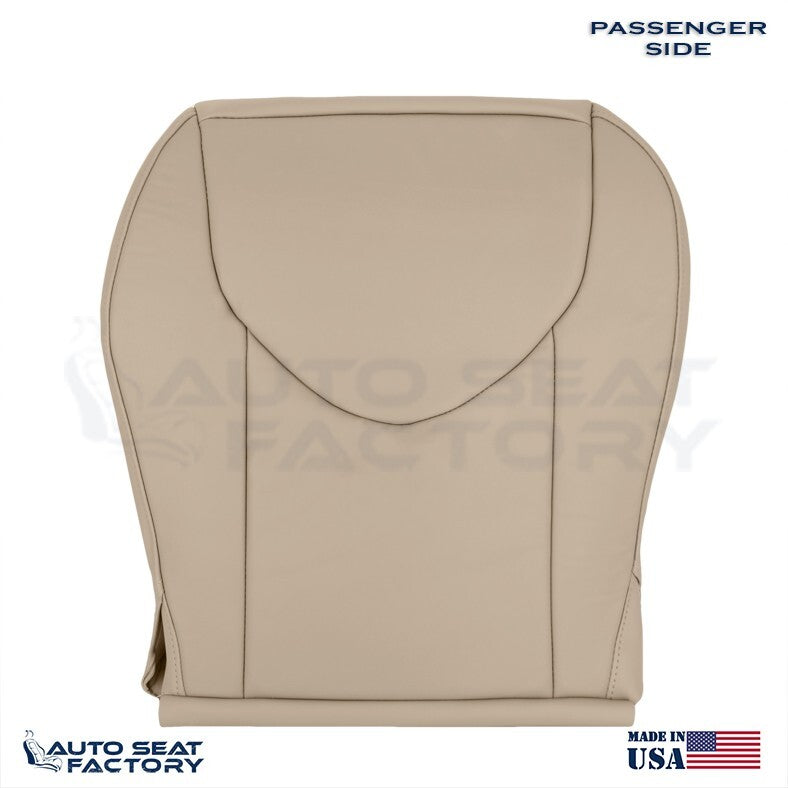2009 - 2012 Fits Toyota RAV4 SOLID PASSENGER Side Bottom BEIGE Vinyl Seat Cover - OEM-Style Replacement Seat Cover