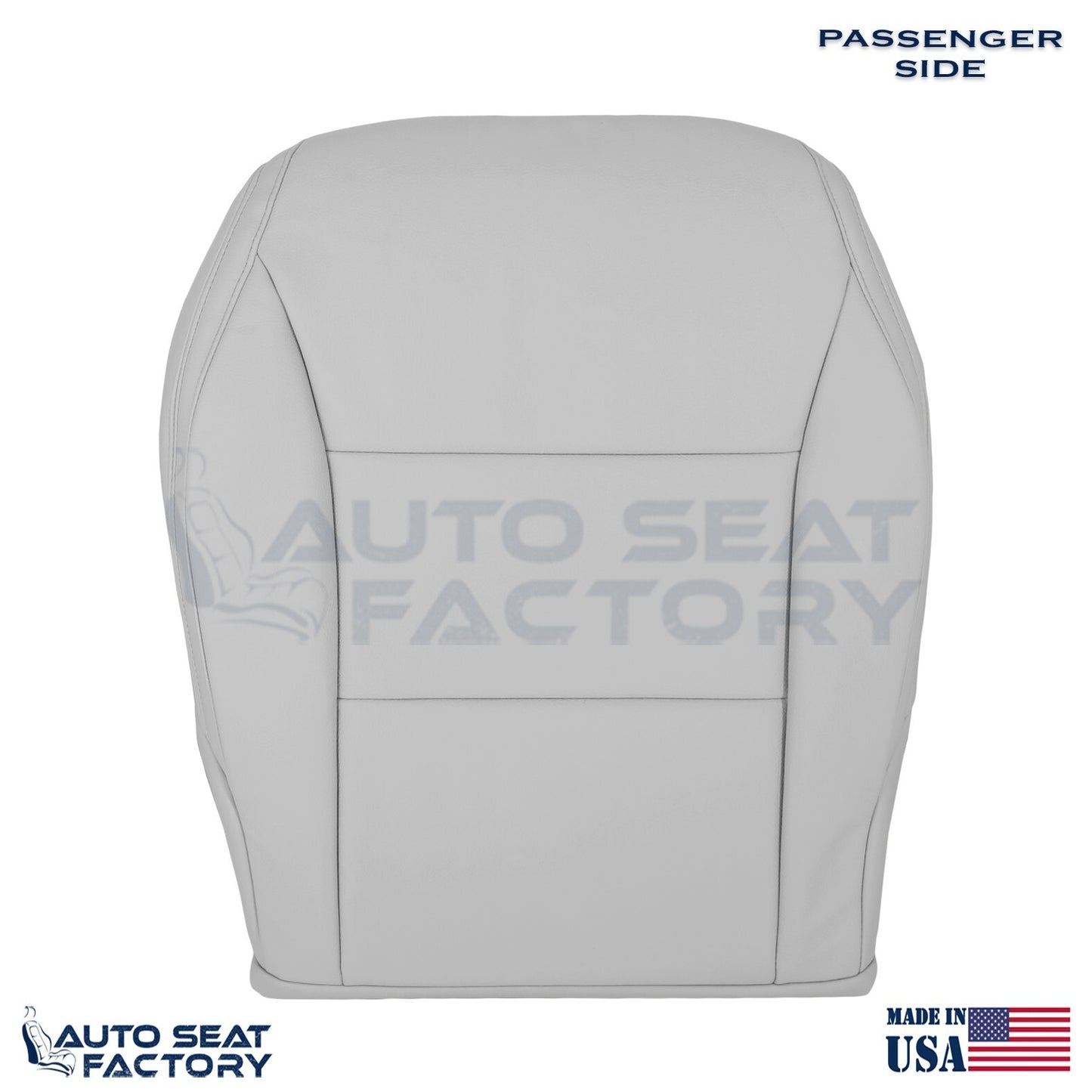 Fits 2014 2015 Mercedes Benz CLA PASSENGER Bottom Gray Seat Cover - OEM-Style Replacement Seat Cover
