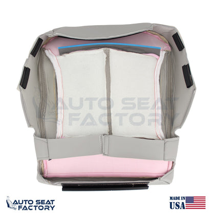 Fits 2010 - 2013 Buick LaCrosse RIGHT Top & Bottom Gray Vinyl Seat Covers, Perf. - OEM-Style Replacement Seat Cover