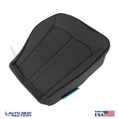 2011 -2015 Lincoln MKX Perf Left & Right Bottom Black Vinyl Seat Cover - OEM-Style Replacement Seat Cover