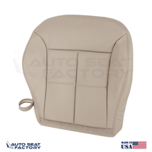 Fits 2007 - 2010 Lincoln MKX Perforated Driver Bottom Cashmere Vinyl Seat Cover - OEM-Style Replacement Seat Cover