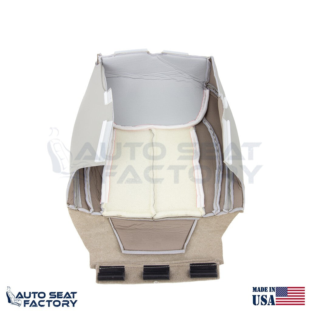 Fits 2006 - 2011 Cadillac DTS PASSENGER Bottom Titanium Vinyl Seat Cover, Perf. - OEM-Style Replacement Seat Cover