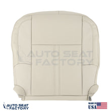 Fits 2009 - 2012 Lincoln MKS Front Bottom Lt Camel Vinyl Seat Covers, Perforated - OEM-Style Replacement Seat Cover