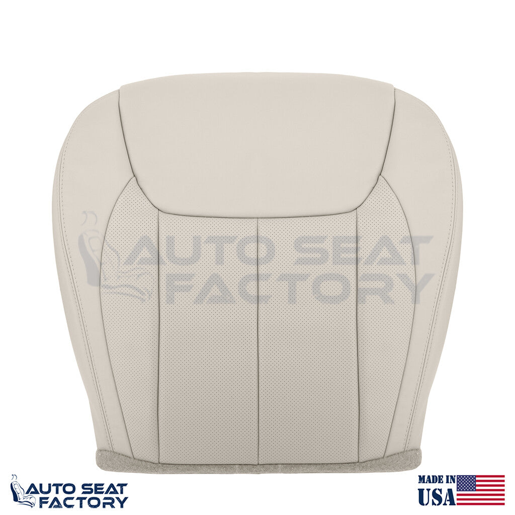 Fits 2006 - 2011 Cadillac DTS Driver Side Bottom Vinyl Seat Cover, Perforated - OEM-Style Replacement Seat Cover