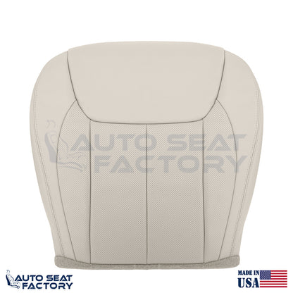 Fits 2006 - 2011 Cadillac DTS Driver Side Bottom Vinyl Seat Cover, Perforated - OEM-Style Replacement Seat Cover