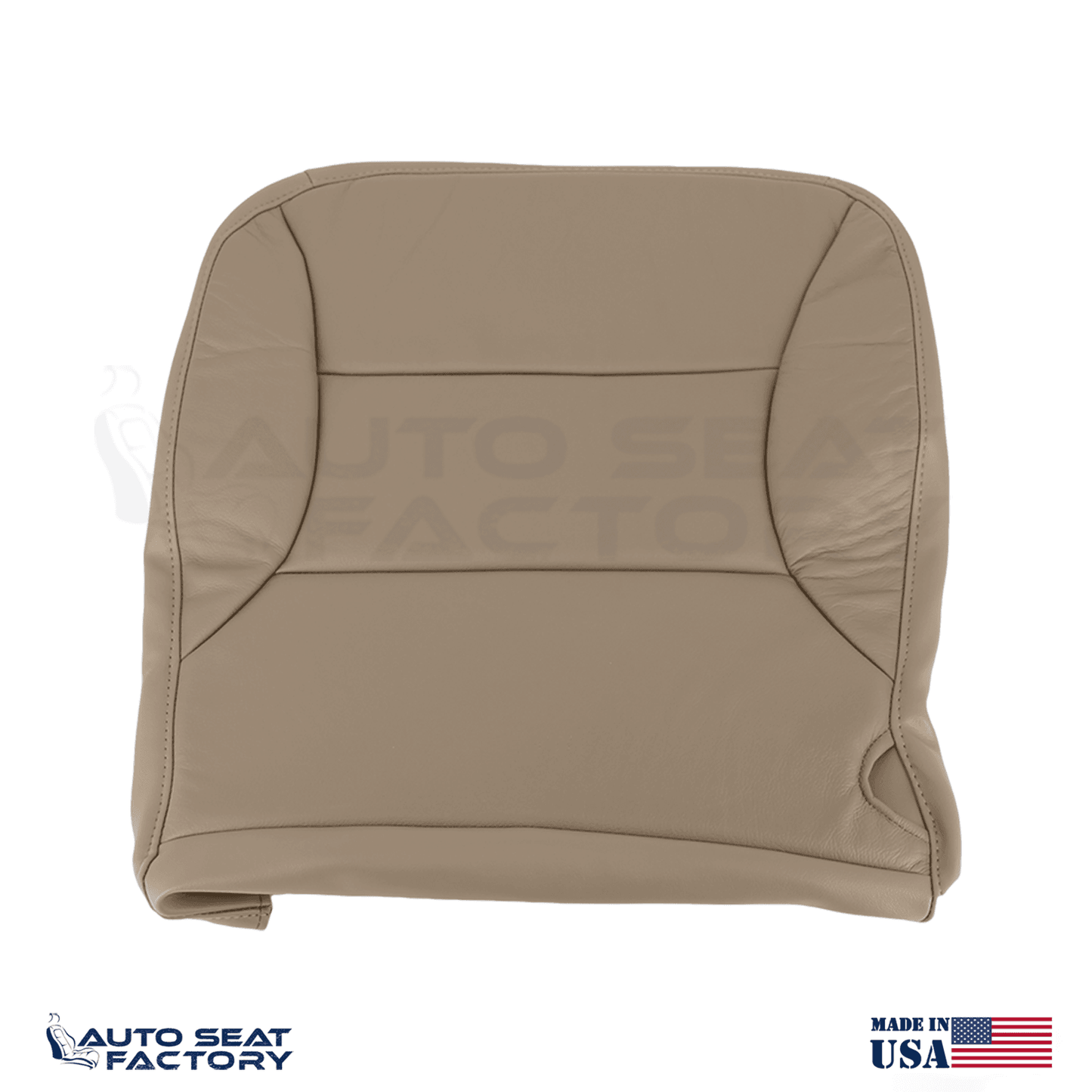 Fits 1997 - 2001 Ford Expedition Front Bucket Tan Vinyl Replacement Seat Covers - OEM-Style Replacement Seat Cover