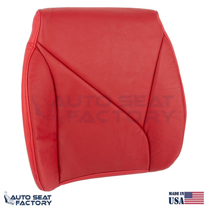 Fits 1994 Chevy Corvette PASSENGER Side Bottom Red Vinyl Seat Cover - OEM-Style Replacement Seat Cover