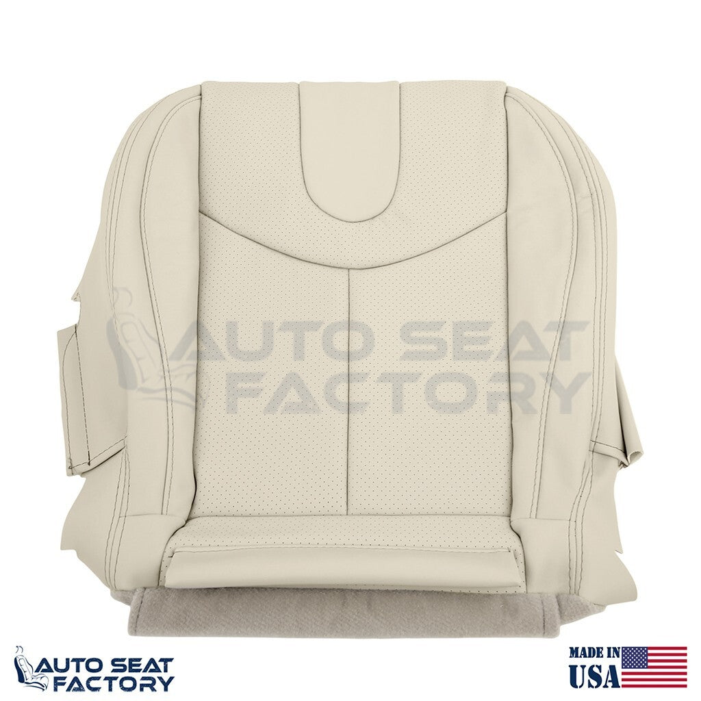 2009 - 2013 Fits Infiniti G37 CONVERTIBLE 2PC Bottom Tan Vinyl Seat Cover, Perf. - OEM-Style Replacement Seat Cover