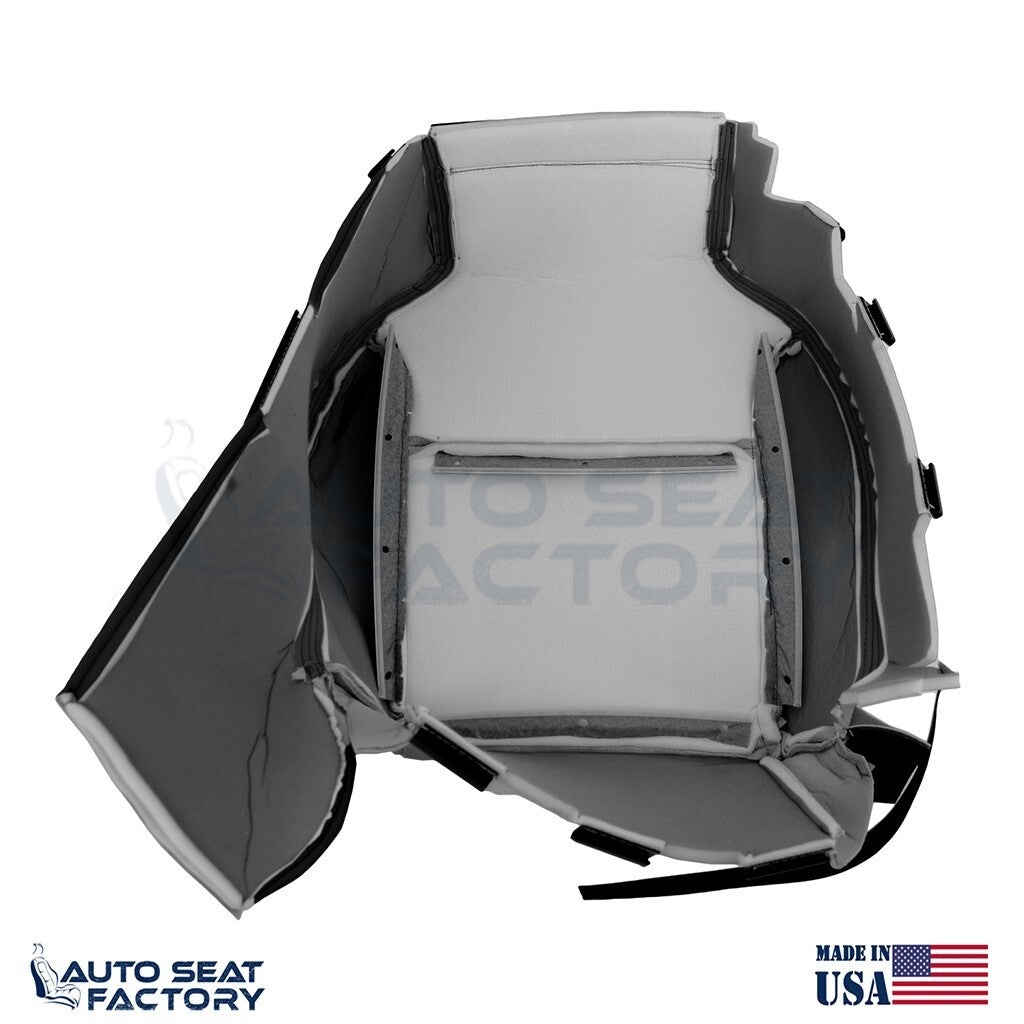 Replacement Driver Black Vinyl Seat Cover Fits Saab 9-3 CONVERTIBLE 2004 - 2009 - OEM-Style Replacement Seat Cover