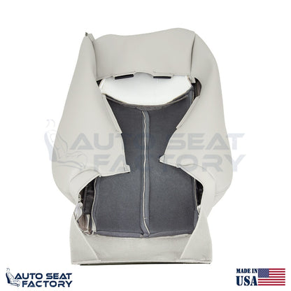 2009 - 2013 Fits Infiniti G37 CONVERTIBLE Front 4PC Gray Vinyl Seat Cover, Perf. - OEM-Style Replacement Seat Cover