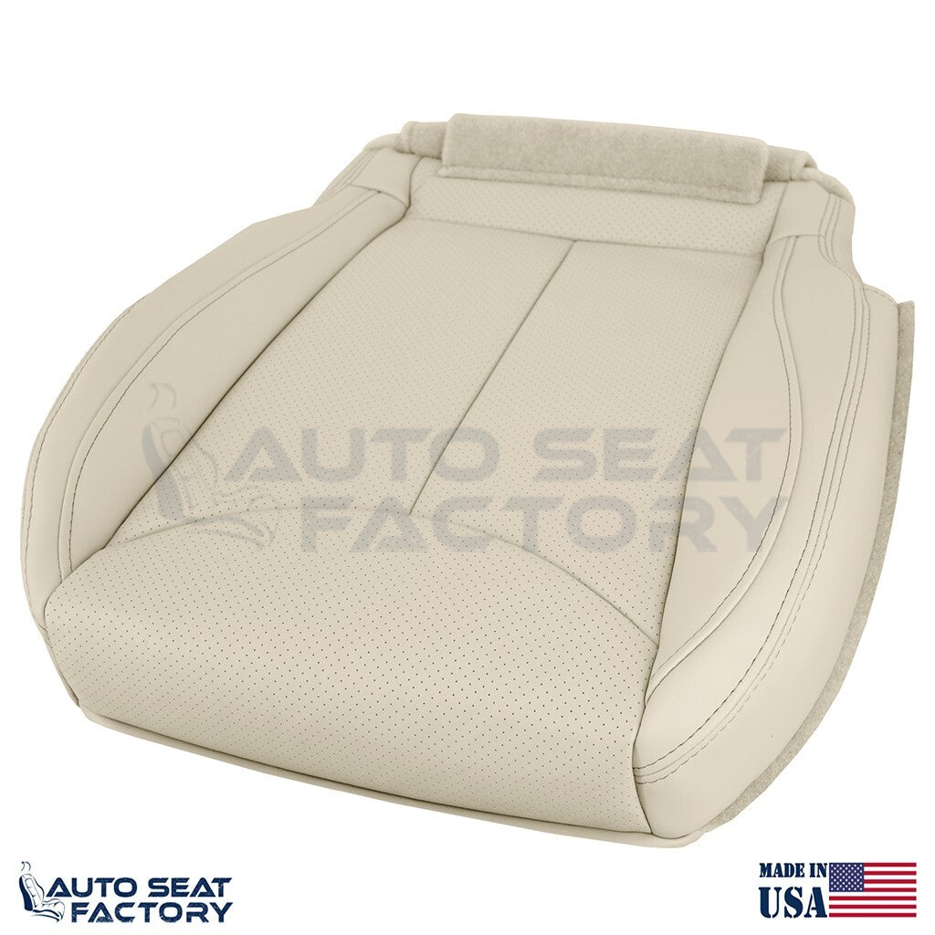 2009 - 2013 Fits Infiniti G37 CONVERTIBLE RIGHT Bottom Tan VL Seat Cover, Perf. - OEM-Style Replacement Seat Cover