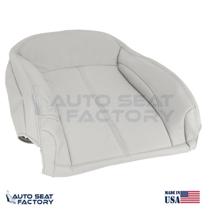 Fits 2010 - 2013 Buick LaCrosse RIGHT Top & Bottom Gray Vinyl Seat Covers, Perf. - OEM-Style Replacement Seat Cover
