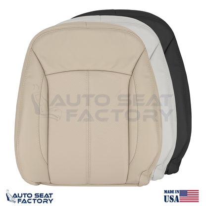 Fits 2010 - 2013 Buick Lacrosse PASSENGER Top Leather Seat Cover, Perforated - OEM-Style Replacement Seat Cover