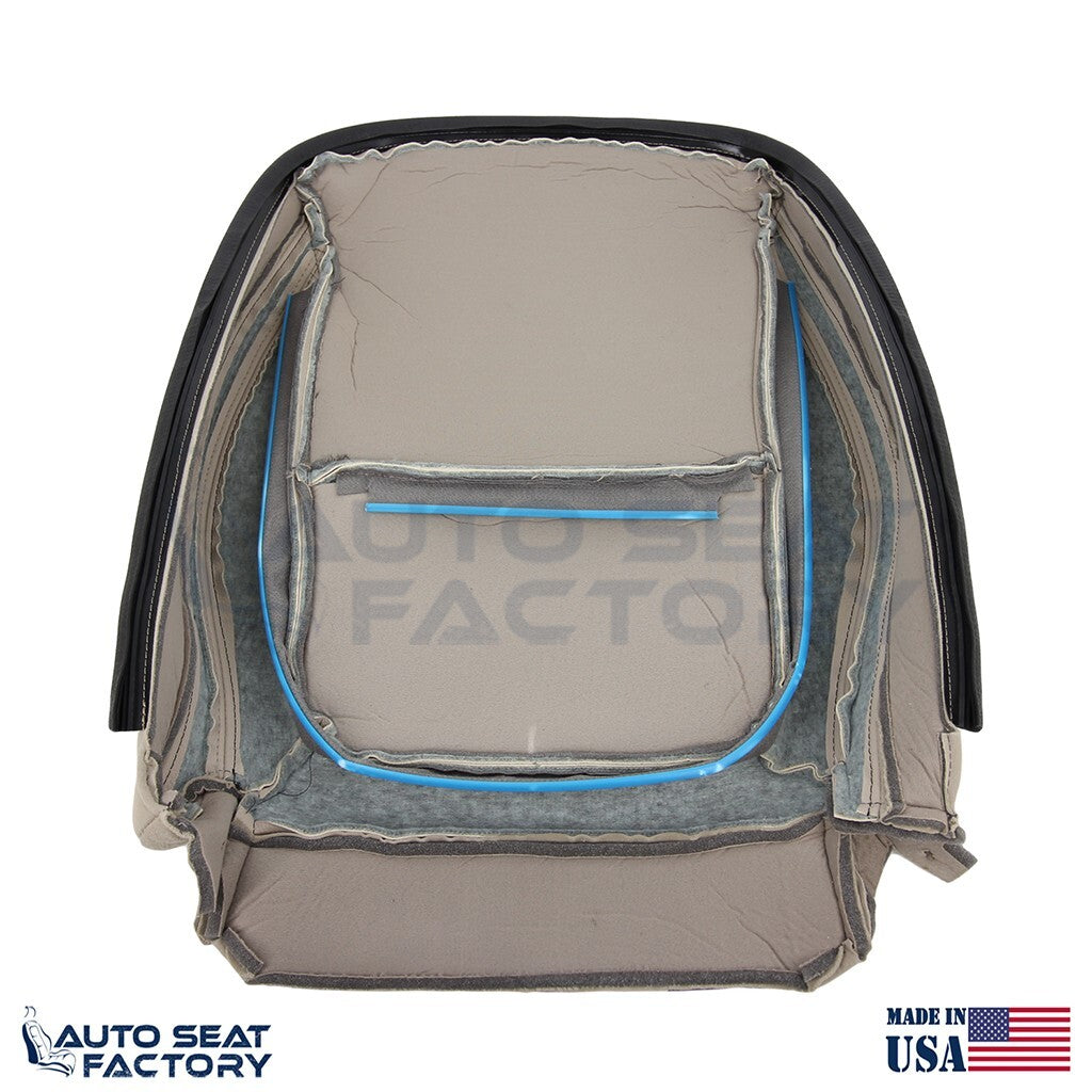 Fits 2012 - 2016 Mercedes Benz SLK Driver Bottom Sahara Beige Seat Cover - OEM-Style Replacement Seat Cover