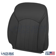 2014 - 2017 Fits Infiniti QX50 Driver Side Top Black Leather Seat Cover - OEM-Style Replacement Seat Cover