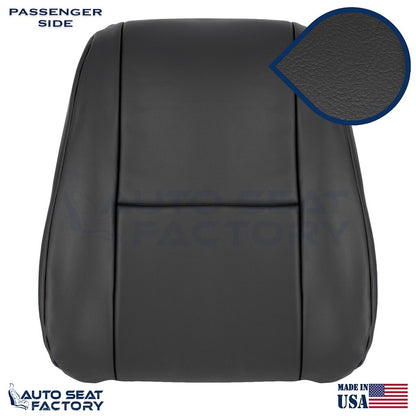 2007 -2019 Fits Mercedes Dodge Sprinter Van PASSENGER Top Black Vinyl Seat Cover - OEM-Style Replacement Seat Cover
