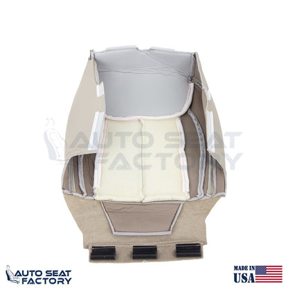 Fits 2006 - 2011 Cadillac DTS Lower PASSENGER Shale Vinyl Seat Cover, Perforated - OEM-Style Replacement Seat Cover